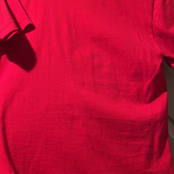 Red Medium Santa Baby Maternity Shirt - Picture 5 of 5